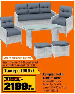 OBI Zestaw mebli oferta