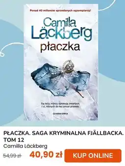 taniaksiazka.pl Książka Płaczka Saga kryminalna Fjällbacka Tom 12 Camilla Läckberg oferta