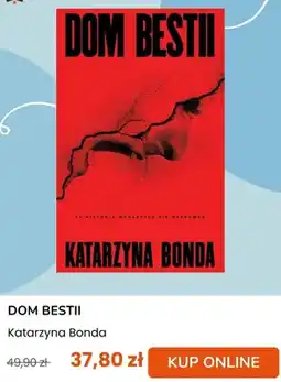 taniaksiazka.pl Książka Dom Bestii Katarzyna Bonda oferta