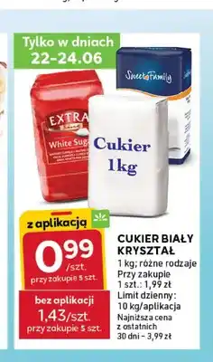 Stokrotka Cukier biały kryształ Sweet Family oferta