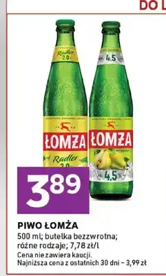 Stokrotka Piwo Łomża Radler 2,0% Cytryna oferta