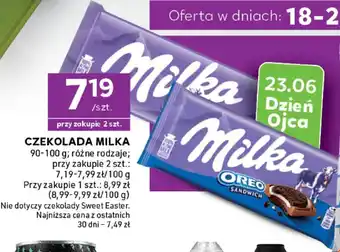 Stokrotka Czekolada Milka oferta