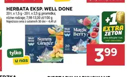 Stokrotka Herbata ekspresowa Well Done Sunny Ginger oferta