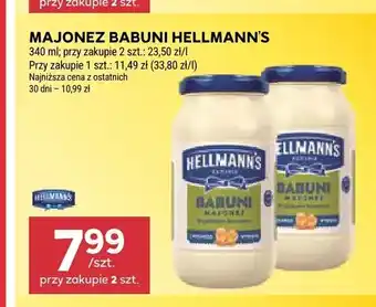Stokrotka Majonez Babuni Hellmann's oferta