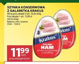 Stokrotka Szynka konserwowa z galaretką Krakus oferta