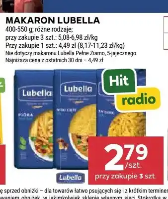 Stokrotka Makaron pióra Lubella oferta