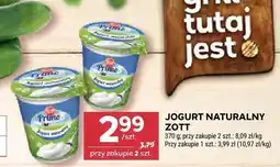 Stokrotka Jogurt naturalny Zott oferta