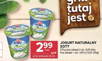 Stokrotka Jogurt naturalny Zott oferta