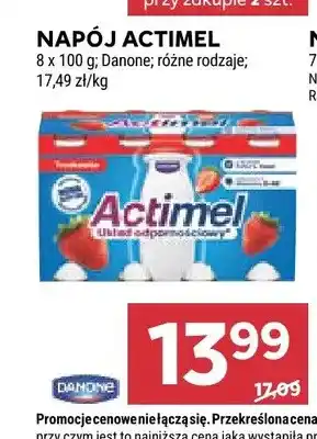 Stokrotka Napój Actimel Danone 8-pak oferta