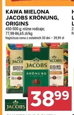 Stokrotka Kawa mielona Jacobs Krönung oferta
