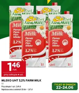 Stokrotka Mleko UHT 3,2% Farm Milk oferta