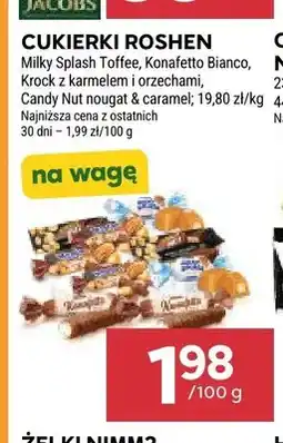 Stokrotka Cukierki Roshen Milky Splash Toffee oferta