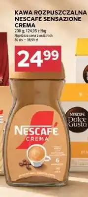 Stokrotka Kawa rozpuszczalna Nescafé Sensazione Crema oferta