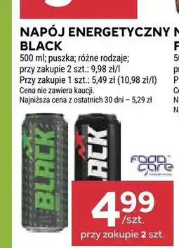 Stokrotka Napój energetyczny Black oferta