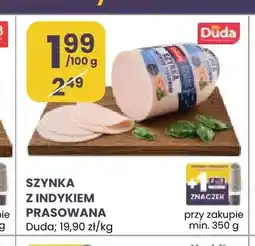 Stokrotka Szynka z indykiem prasowana Duda oferta