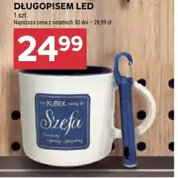 Stokrotka Kubek z mini długopisem LED oferta