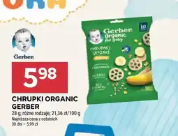Stokrotka Chrupki Organic Gerber oferta