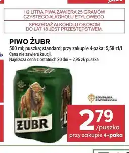 Stokrotka Piwo Żubr oferta