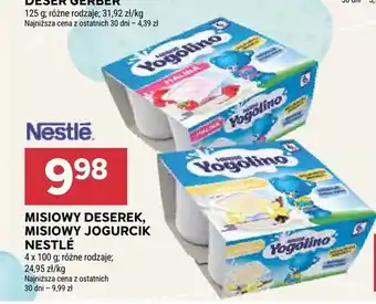 Misiowy deserek Nestlé