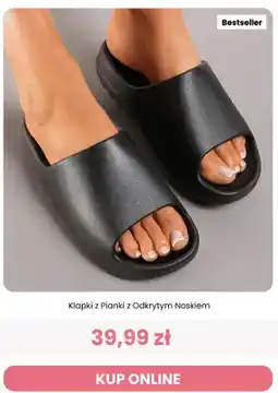 Renee Klapki z pianki z odkrytym noskiem Renee oferta