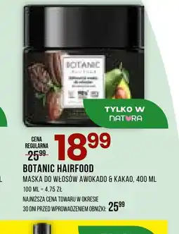 Drogerie Natura Maska do włosów Botanic oferta