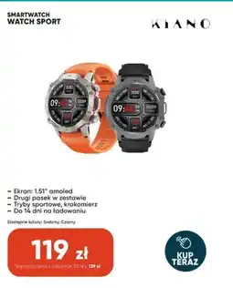 Max Elektro Smartwatch Kiano Watch Sport oferta