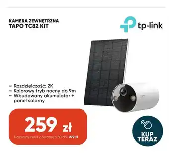 Kamera zewnętrzna TP-Link Tapo TC82 Kit