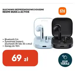 Max Elektro Słuchawki bezprzewodowe douszne Xiaomi Redmi Buds 6 Active oferta