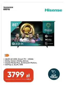 Max Elektro Telewizor Hisense 85E7Q oferta