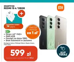 Max Elektro Smartfon Xiaomi Redmi 15 4/128GB oferta