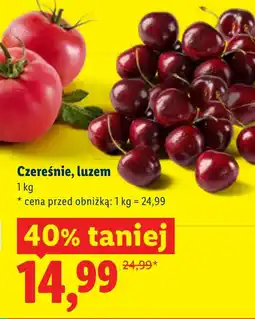 Lidl Czereśnie oferta