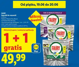Kapsułki do zmywarki Fairy