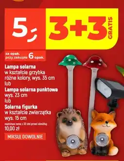 Dealz Lampa solarna w kształcie grzybka oferta
