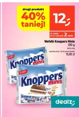 Dealz Wafelki Knoppers Minis oferta