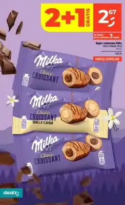 Dealz Rogal z nadzieniem Milka Choco Croissant oferta
