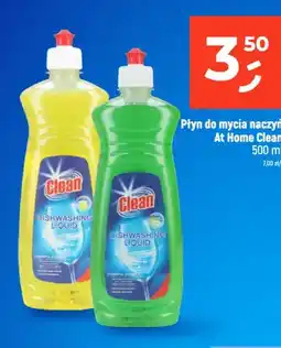 Dealz Płyn do mycia naczyń At Home Clean Apple oferta