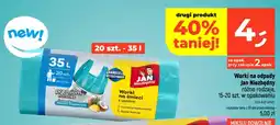 Dealz Worki na śmieci z uszami Jan Niezbędny Premium Handles o zapachu Owoców Tropikalnych 20-pak oferta