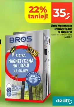Dealz Siatka magnetyczna przeciw owadom na drzwi Bros oferta