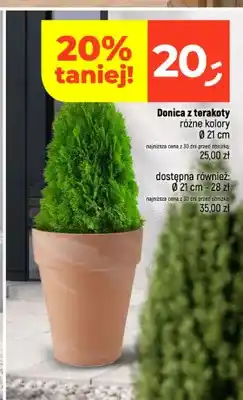 Dealz Donica z terakoty Ø 21 cm oferta