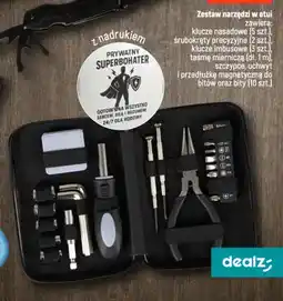 Dealz Zestaw narzędzi w etui oferta
