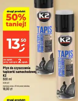 Dealz Płyn do czyszczenia tapicerki samochodowej K2 Tapis oferta