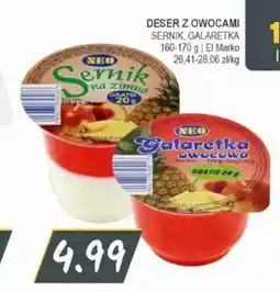 Słoneczko Deser z owocami Sernik NBO oferta