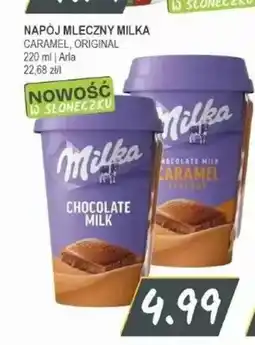 Słoneczko Napój mleczny Milka Caramel oferta