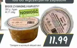 Słoneczko Bigos z kwaśnej kapusty Again oferta