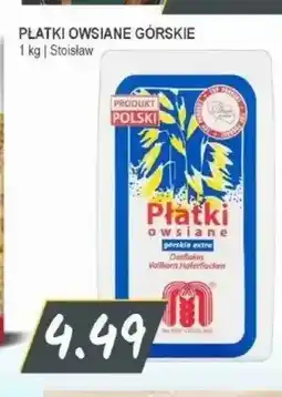 Słoneczko Płatki owsiane górskie Stoisław oferta