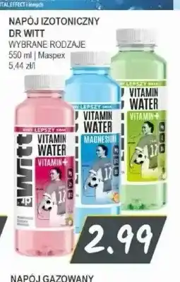 Słoneczko Napój izotoniczny Dr Witt Vitamin Water Vitamin+ oferta