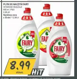 Słoneczko Płyn do naczyń Fairy Clean & Fresh Jabłko oferta