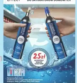 Słoneczko Wymiana butli CO2 do saturatorów domowych Vital Effect oferta