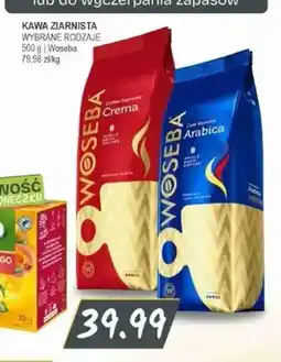 Słoneczko Kawa ziarnista Woseba Coffee Supreme Crema oferta