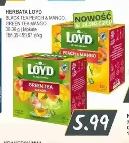 Słoneczko Herbata Loyd Black Tea Peach & Mango oferta